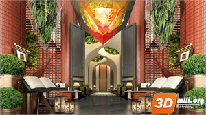 Lobby front desk Skp Files 